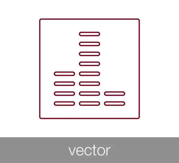 Lautstärkensymbol — Stockvektor