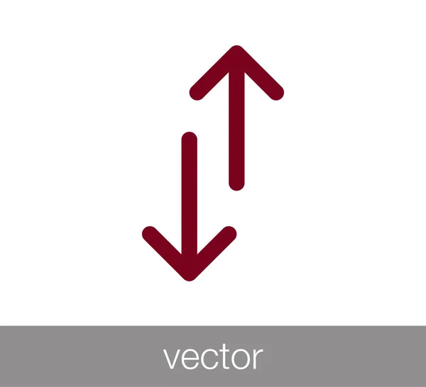 Ilustração do ícone de transferência — Vetor de Stock