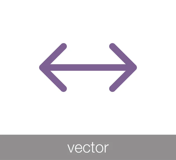 Icône symbole échelle — Image vectorielle