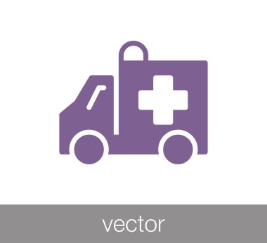 Ambulans web simgesi.