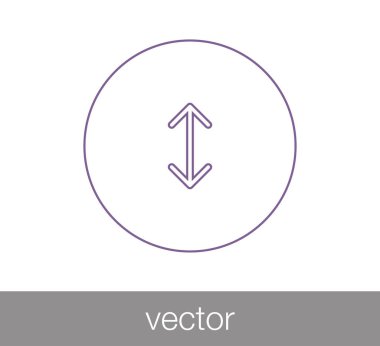 Kaydırma arabirimi simgesini