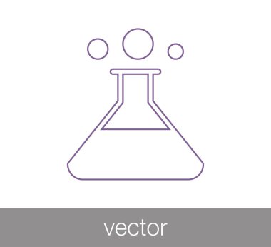 kimyasal matara simgesi.