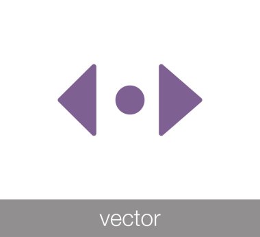 Kaydırma arabirimi simgesini