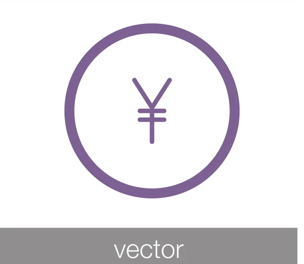 Pénz ikonra. Pénzügy-ikon. — Stock Vector