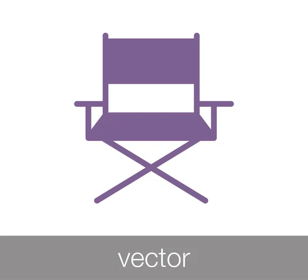 Chair furniture icon — Stock Vector
