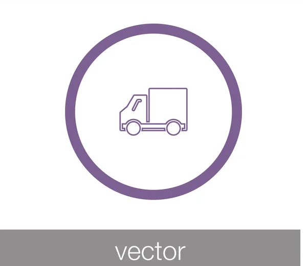 Truck icon. delivery icon — Stock Vector