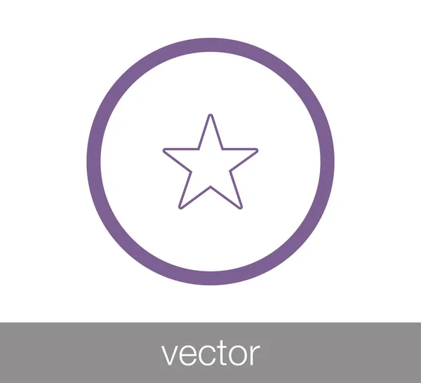 Star simples Symbol — Stockvektor