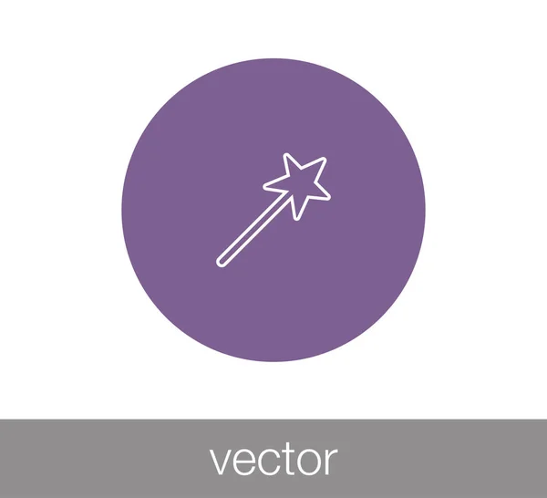 Circle purple button — Stock Vector