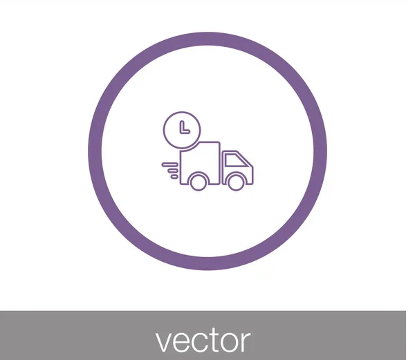 Truck icon. delivery icon — Stock Vector