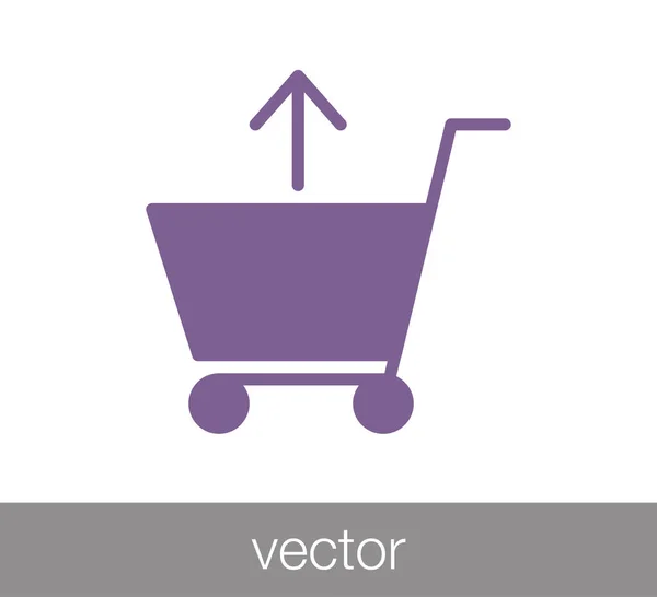 Icono del carrito de compras — Archivo Imágenes Vectoriales