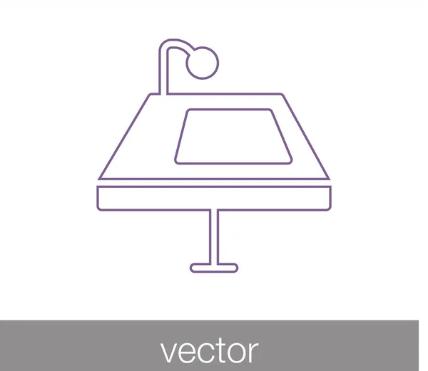 Ikona webové pódium — Stockový vektor
