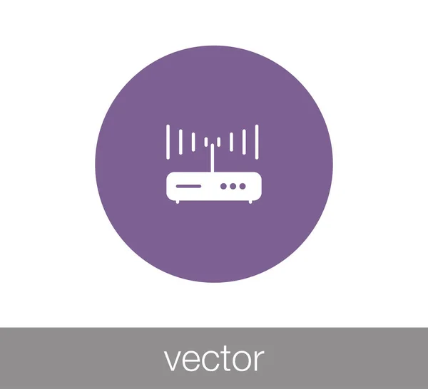 WLAN-Router-Symbol — Stockvektor