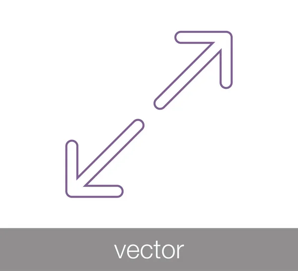 Icono de símbolo de escala — Archivo Imágenes Vectoriales