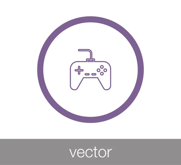 Web-Ikone per Joystick. — Stockvektor
