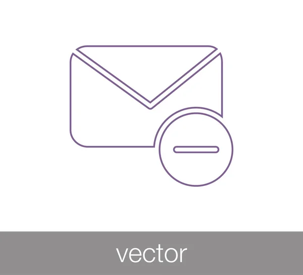 Illustration zum E-Mail-Symbol. — Stockvektor