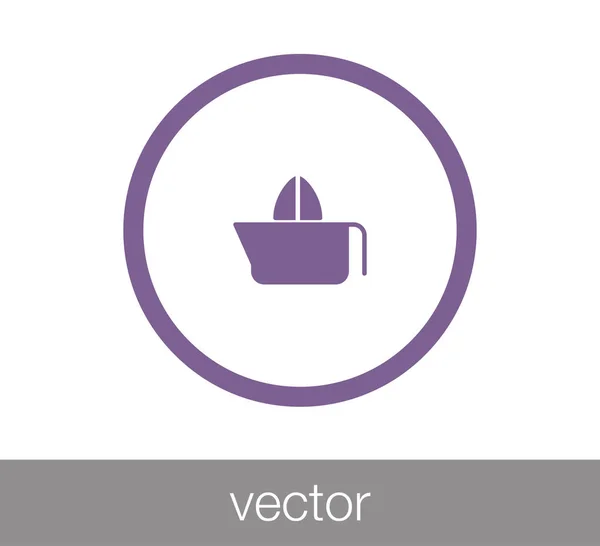 Icono de fabricante de jugo — Archivo Imágenes Vectoriales