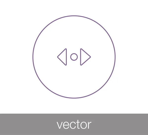 Icono de interfaz de desplazamiento — Vector de stock