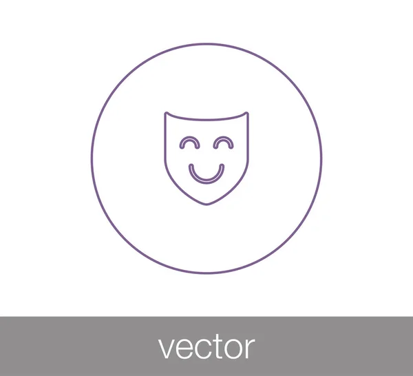 Carnival Mask icon — Stock Vector