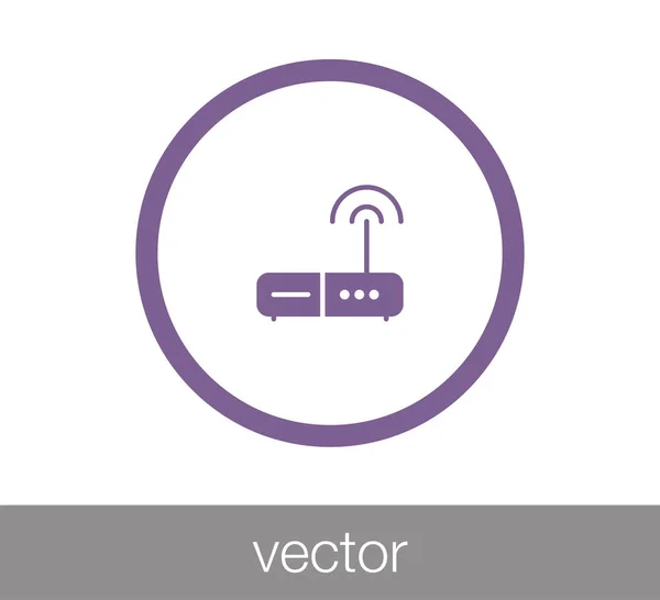 WiFi router ikon — Stock Vector