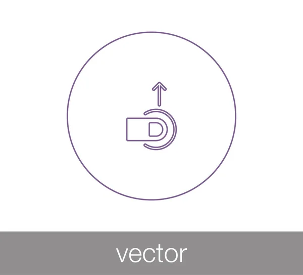 Toca el icono del gesto — Vector de stock