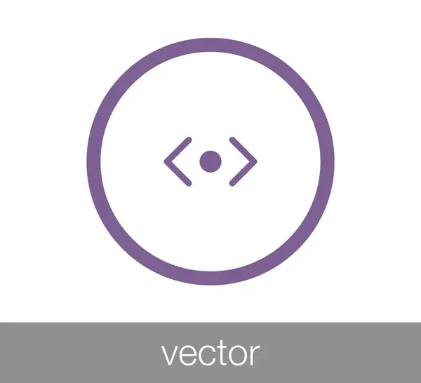 Значок интерфейса прокрутки — стоковый вектор
