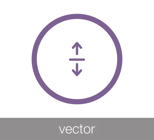 Schaal gereedschappictogram. — Stockvector