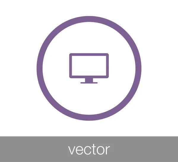 Display icon illustration. — Stock Vector