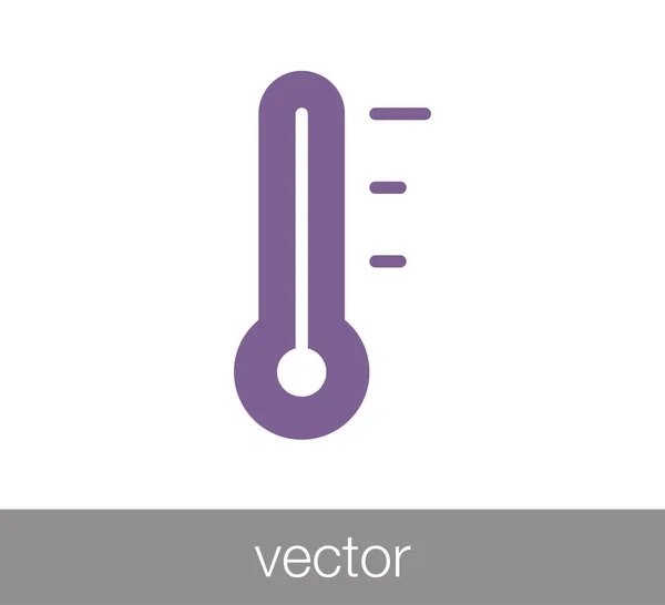 Temperatur einfaches Symbol — Stockvektor