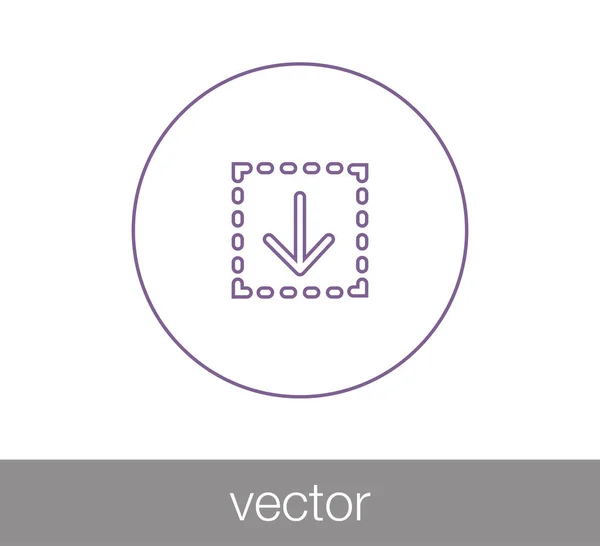 Scaricare icona simbolo — Vettoriale Stock