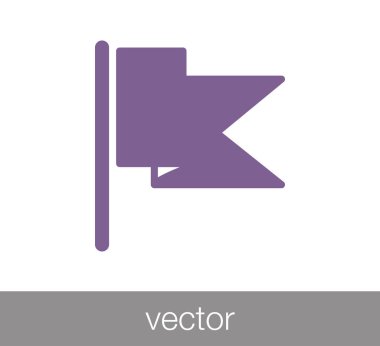 Bayrak basit simgesi