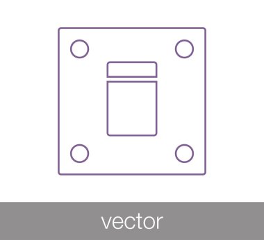 Anahtarı düz simgesi