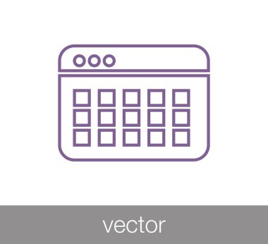 Pencere veya programlama simgesi