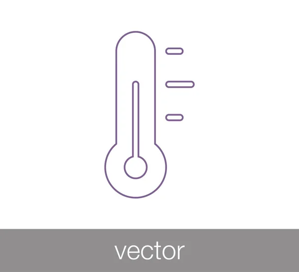 Temperatur einfaches Symbol — Stockvektor