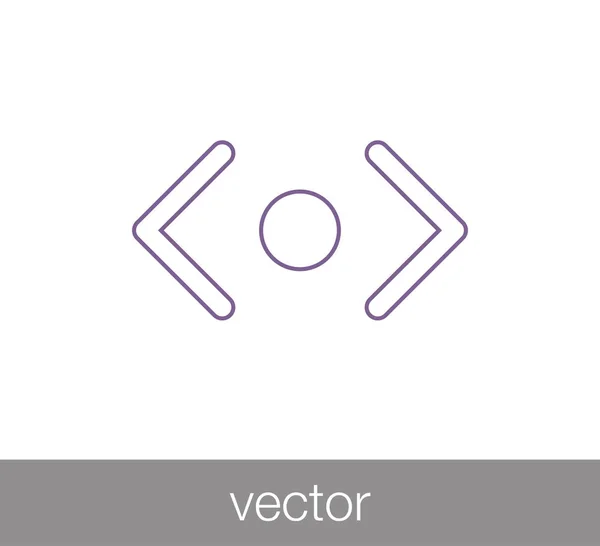Icono de interfaz de desplazamiento — Vector de stock