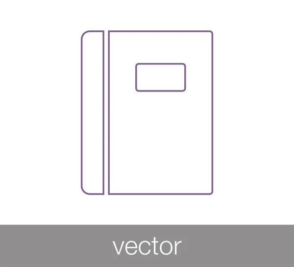 Плоская иконка ноутбука — стоковый вектор