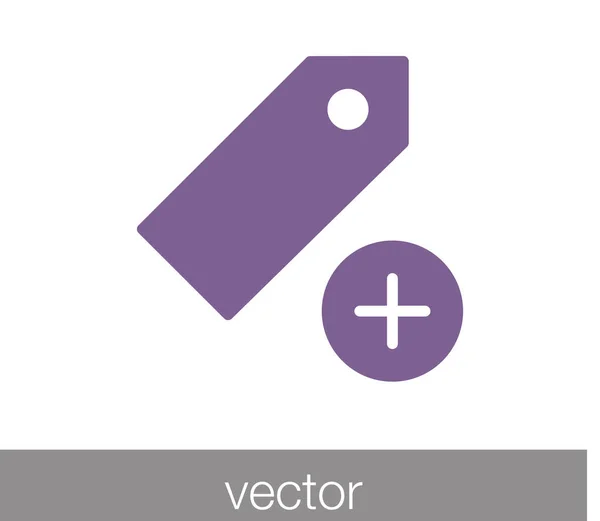 Marcador icono simple — Vector de stock