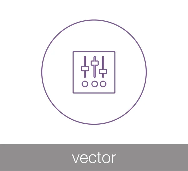 Icono del panel de control — Vector de stock