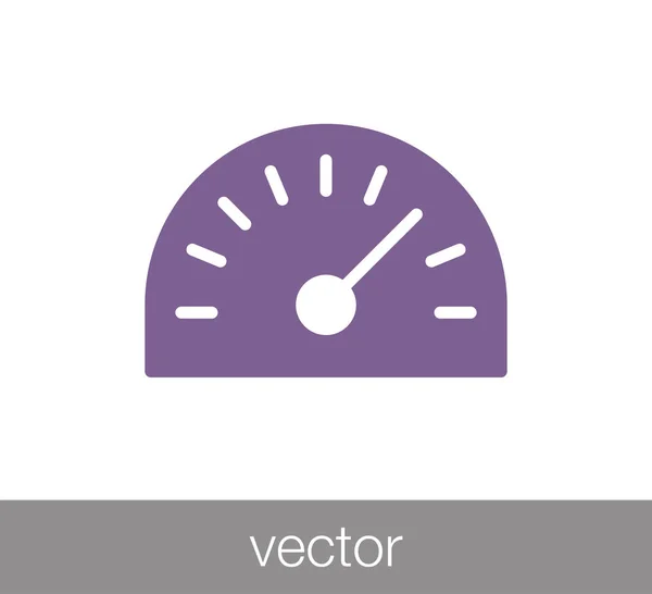 Icono del medidor — Vector de stock