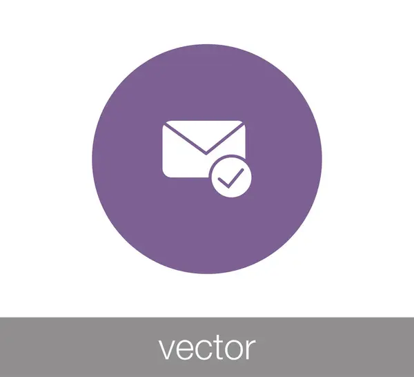 Lees e-mailpictogram. — Stockvector