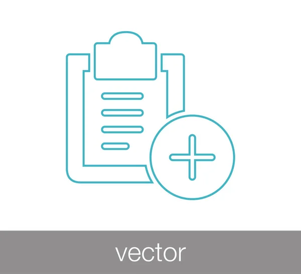 Icono de archivo digital — Vector de stock