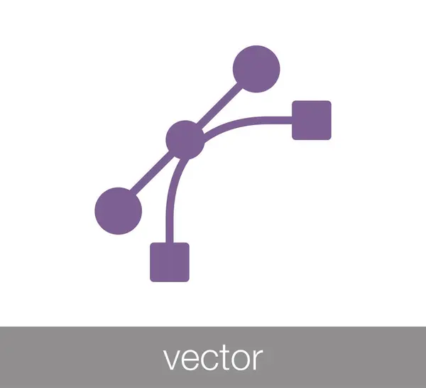 Icono de símbolo de vector . — Vector de stock