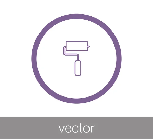 Kussen web pictogram — Stockvector