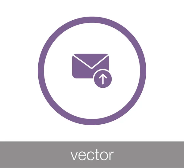 Illustration zum E-Mail-Symbol. — Stockvektor