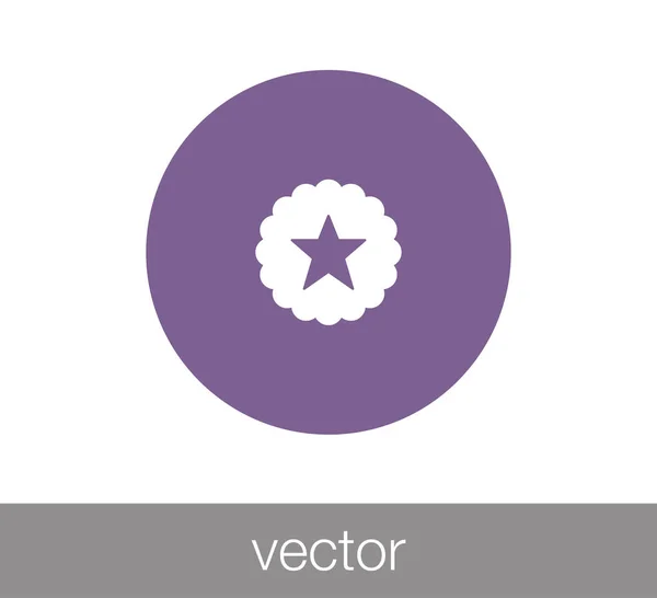 Star simple icon — Stock Vector