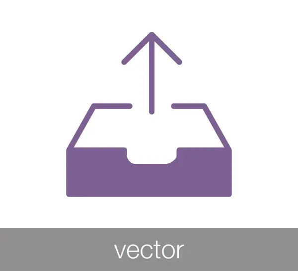 Illustration zum E-Mail-Symbol. — Stockvektor