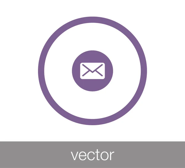 Illustration zum E-Mail-Symbol. — Stockvektor