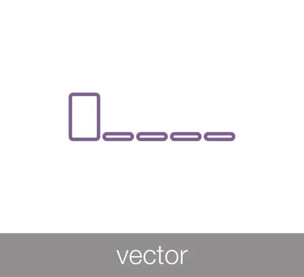 Icono de señal telefónica . — Archivo Imágenes Vectoriales