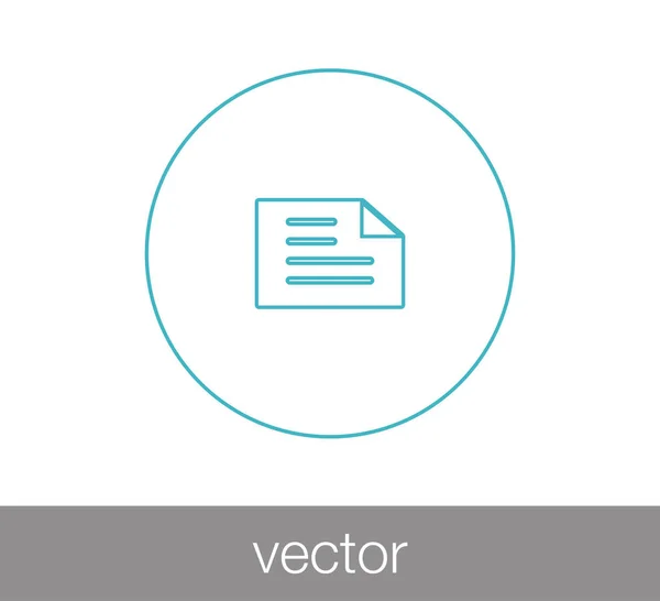 Icono de archivo digital — Vector de stock