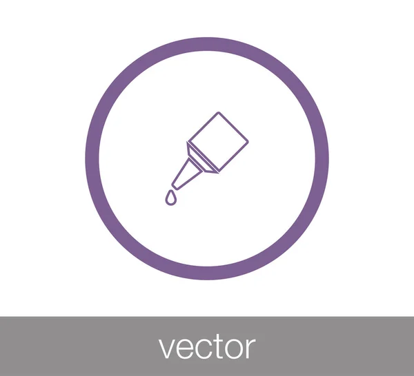Leim Web-Ikone — Stockvektor