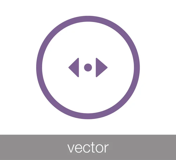 Прокрутки інтерфейс значок — стоковий вектор